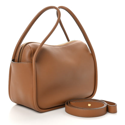 Prada Soft Calfskin Darling Shoulder Bag Caramel 3 of 9