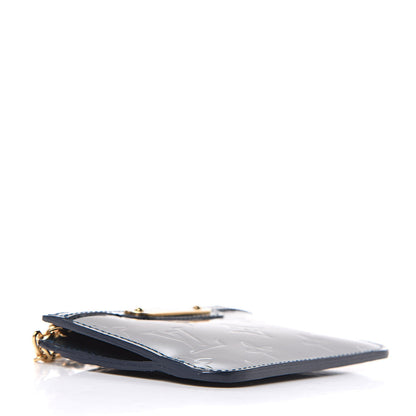 Louis Vuitton Vernis Key Pouch Blue Nuit 4 of 6