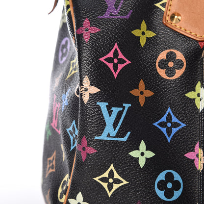 Louis Vuitton Monogram Multicolor Speedy 30 Black 12 of 15