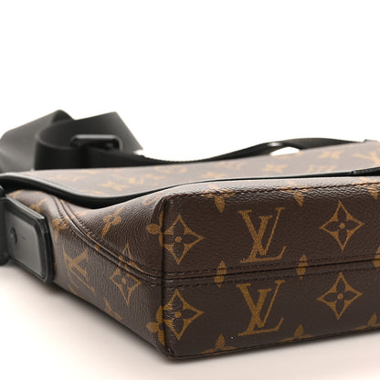 Louis Vuitton Monogram Macassar Magnetic Messenger 8 of 9
