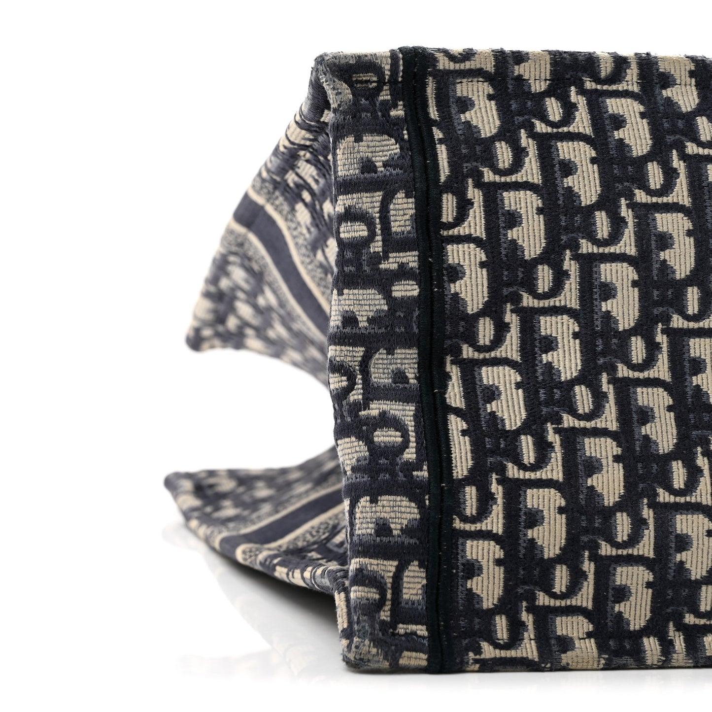 Oblique Large Book Tote Blue Multicolor