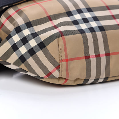 Burberry Nylon Vintage Check Sonny Bum Bag Archive Beige Black 8 of 12