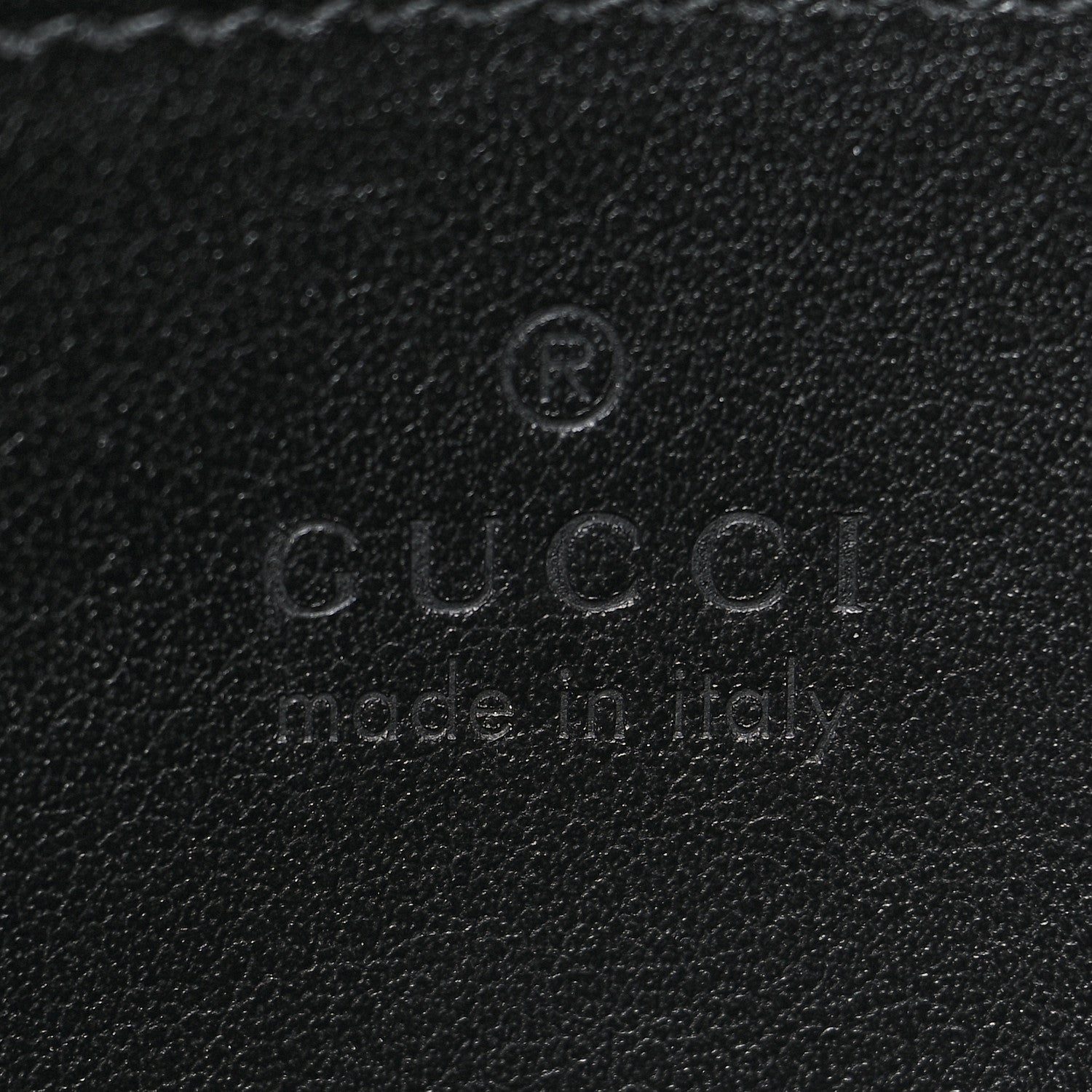 Gucci Calfskin Matelasse Monochrome Mini GG Marmont Shoulder Bag Black 5 of 9