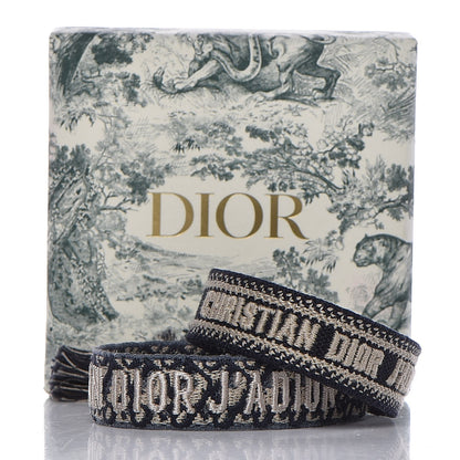 Christian Dior Woven Cotton J'Adior Friendship Bracelet Set 6 of 6