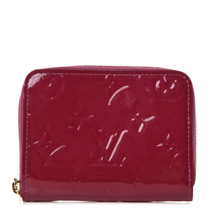 Louis Vuitton Vernis Zippy Coin Purse Magenta 1 of 8