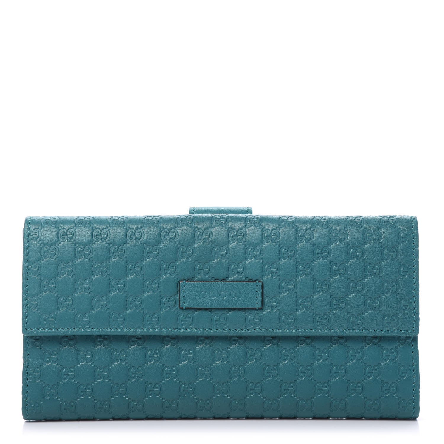 Gucci Microguccissima Continental Flap Wallet Deep Cobalt 1 of 10