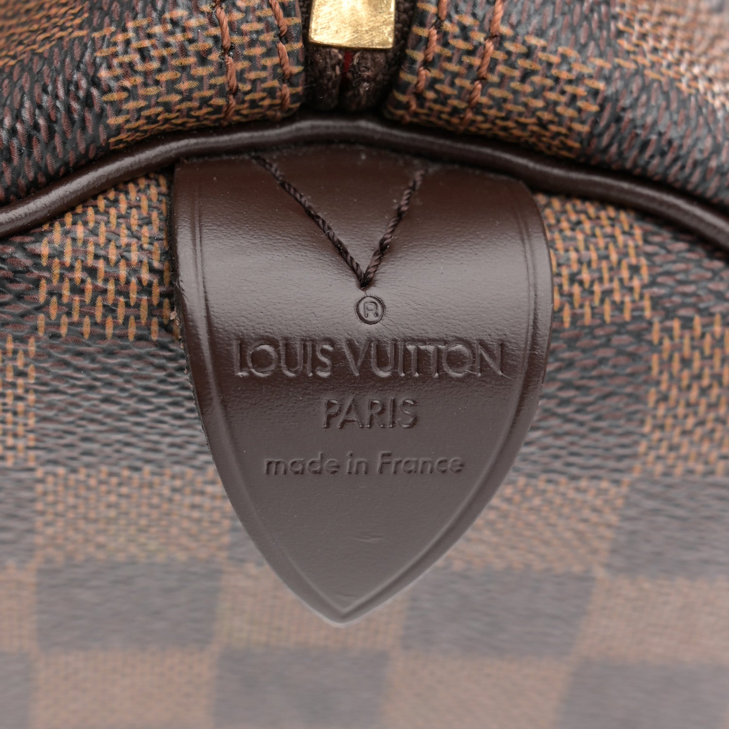 Louis Vuitton Damier Ebene Speedy 30 6 of 10