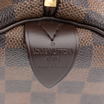 Louis Vuitton Damier Ebene Speedy 30 6 of 10