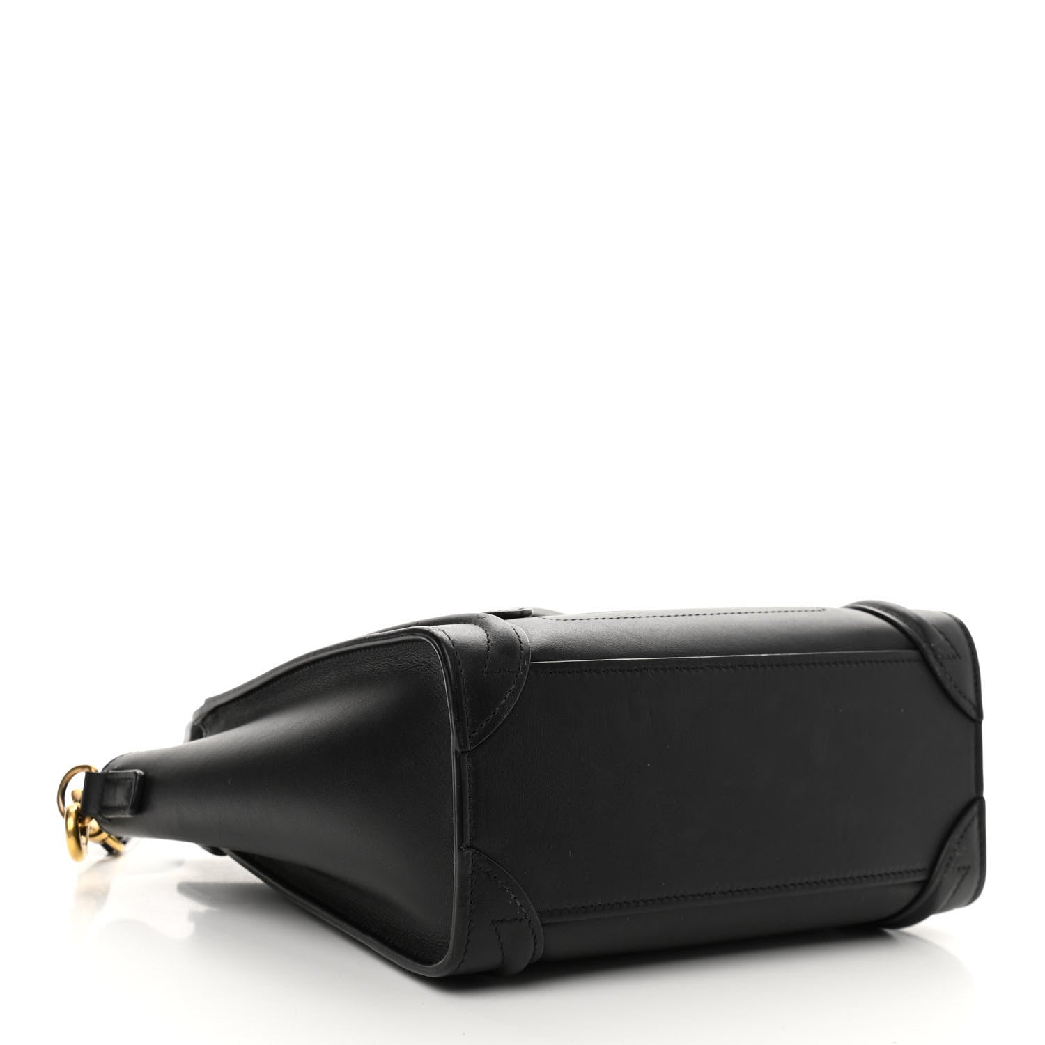 Celine Smooth Calfskin Nano Luggage Black 4 of 14
