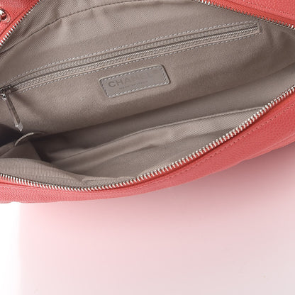 Chanel Caviar Quilted Jumbo Easy Flap Coral 5 of 9