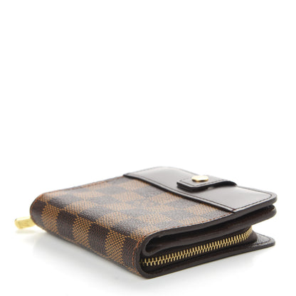 Louis Vuitton Damier Ebene Zippe Zipped Compact Wallet 4 of 7