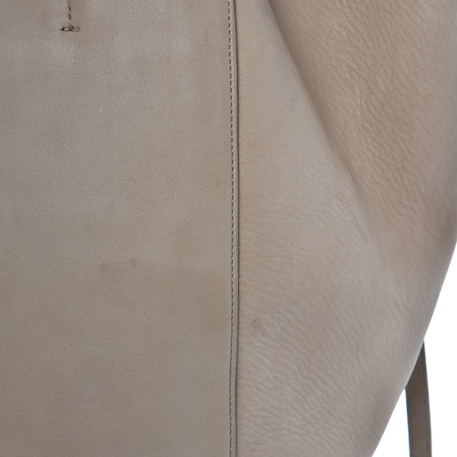 Celine Lambskin Horizontal Cabas Beige 15 of 16