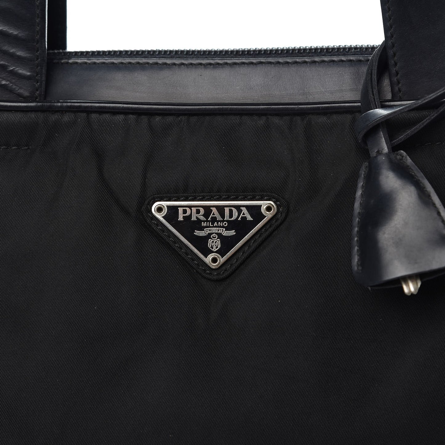 Tessuto Nylon Shoulder Bag Black