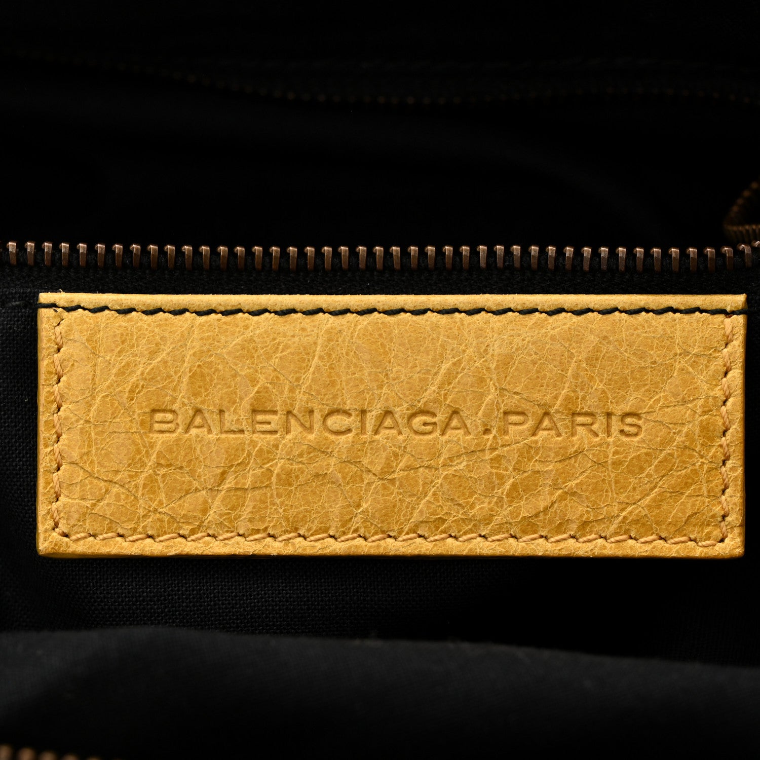 Balenciaga Agneau Classic Hardware Day Hobo Moutarde 7 of 10