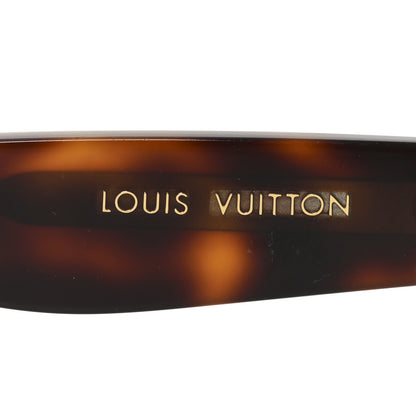 Louis Vuitton Acetate Oval Sunglasses Z1983W Tortoise 8 of 11