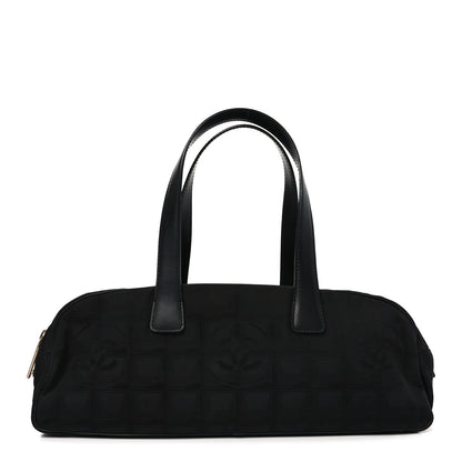 Chanel Nylon Travel Bowler Black 1 of 10