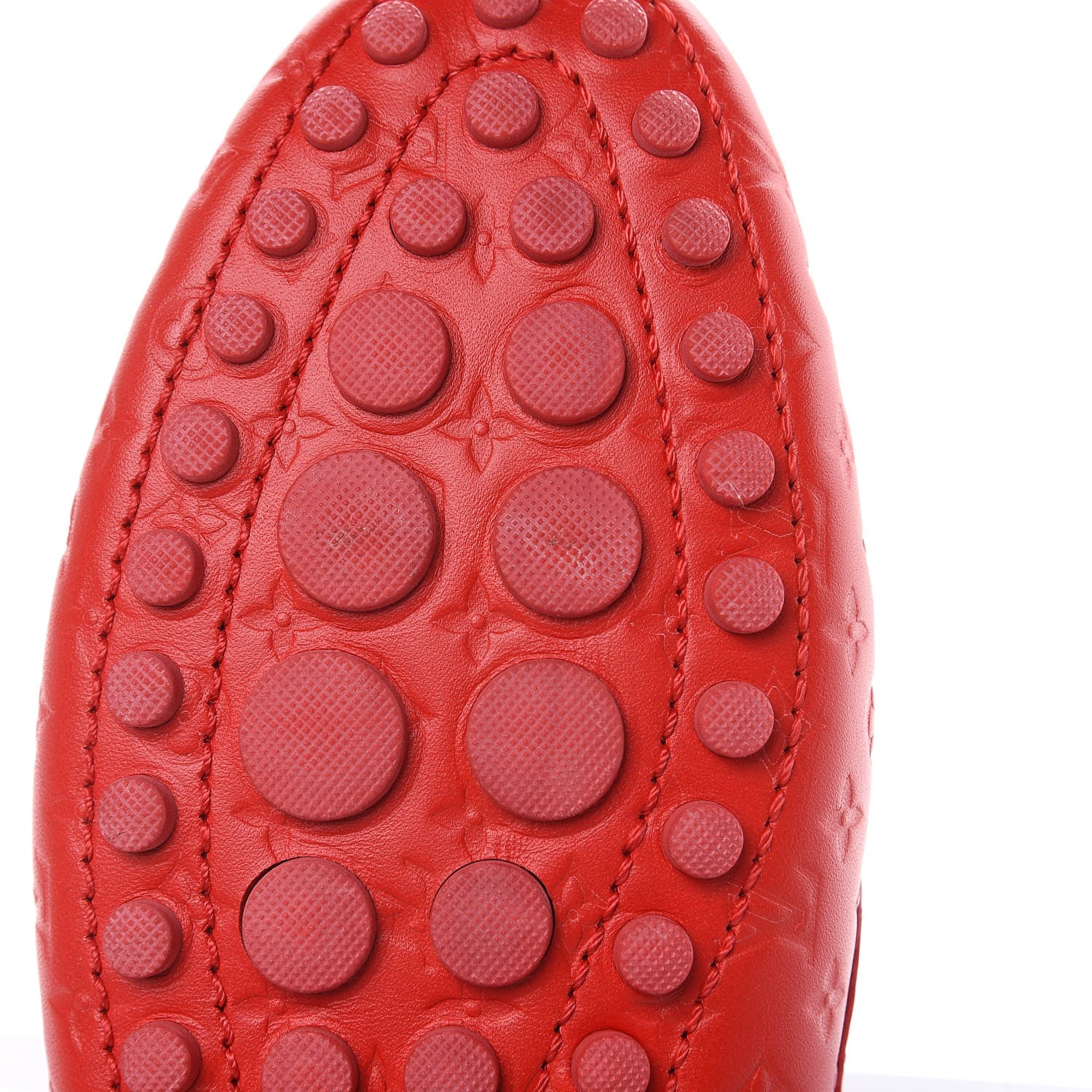 Louis Vuitton Empreinte Gloria Loafers 37 Rouge 6 of 9