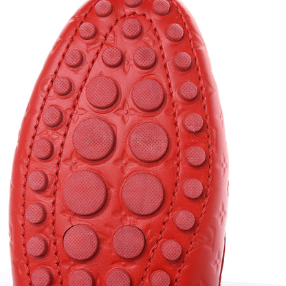 Louis Vuitton Empreinte Gloria Loafers 37 Rouge 6 of 9