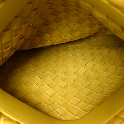 Bottega Veneta Nappa Intrecciato Fold Clutch Lemon 5 of 8