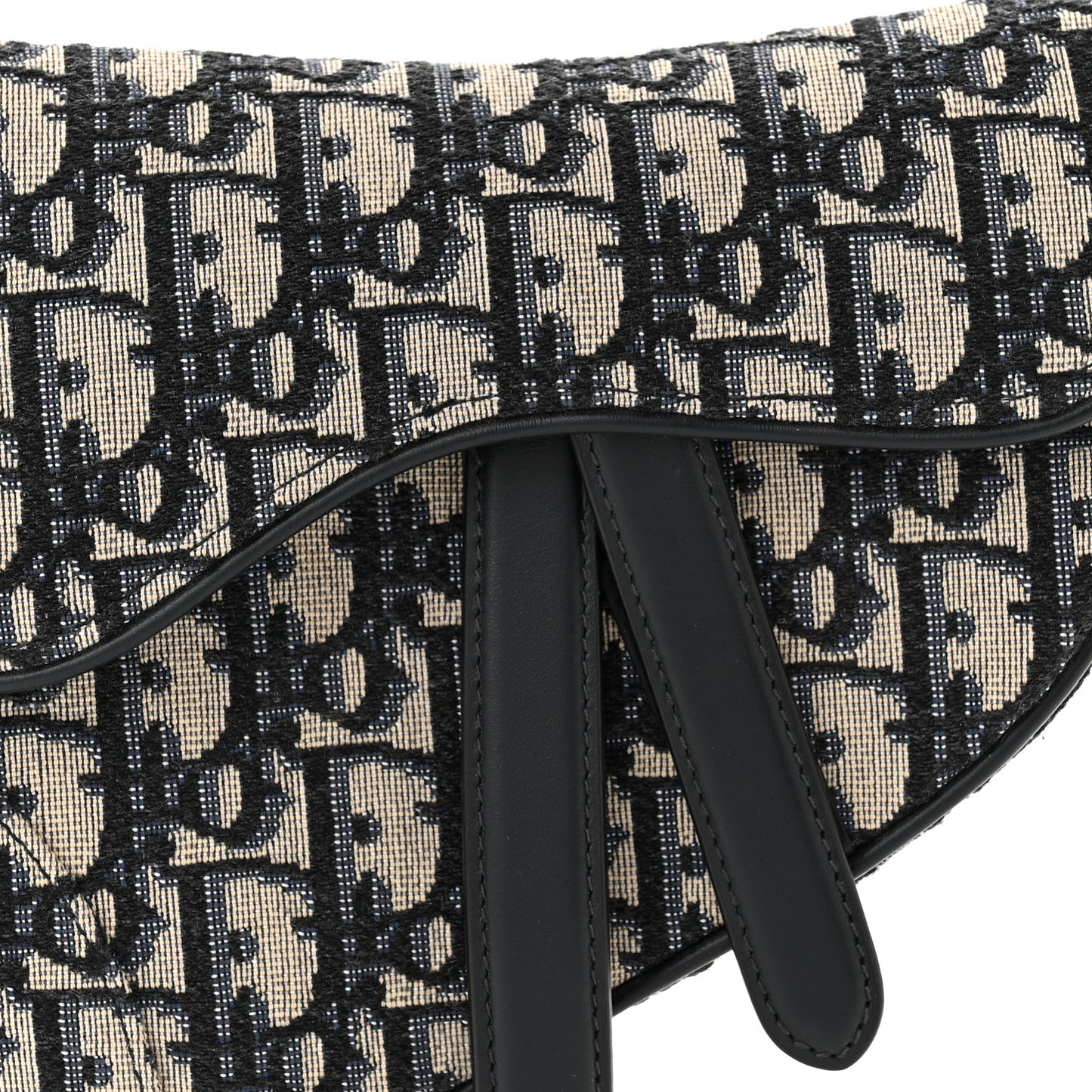 Oblique Mini Saddle Bag Blue