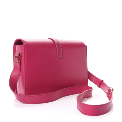 Saint Laurent Smooth Calfskin Medium Classic Monogram Universite Bag Fuchsia 2 of 10