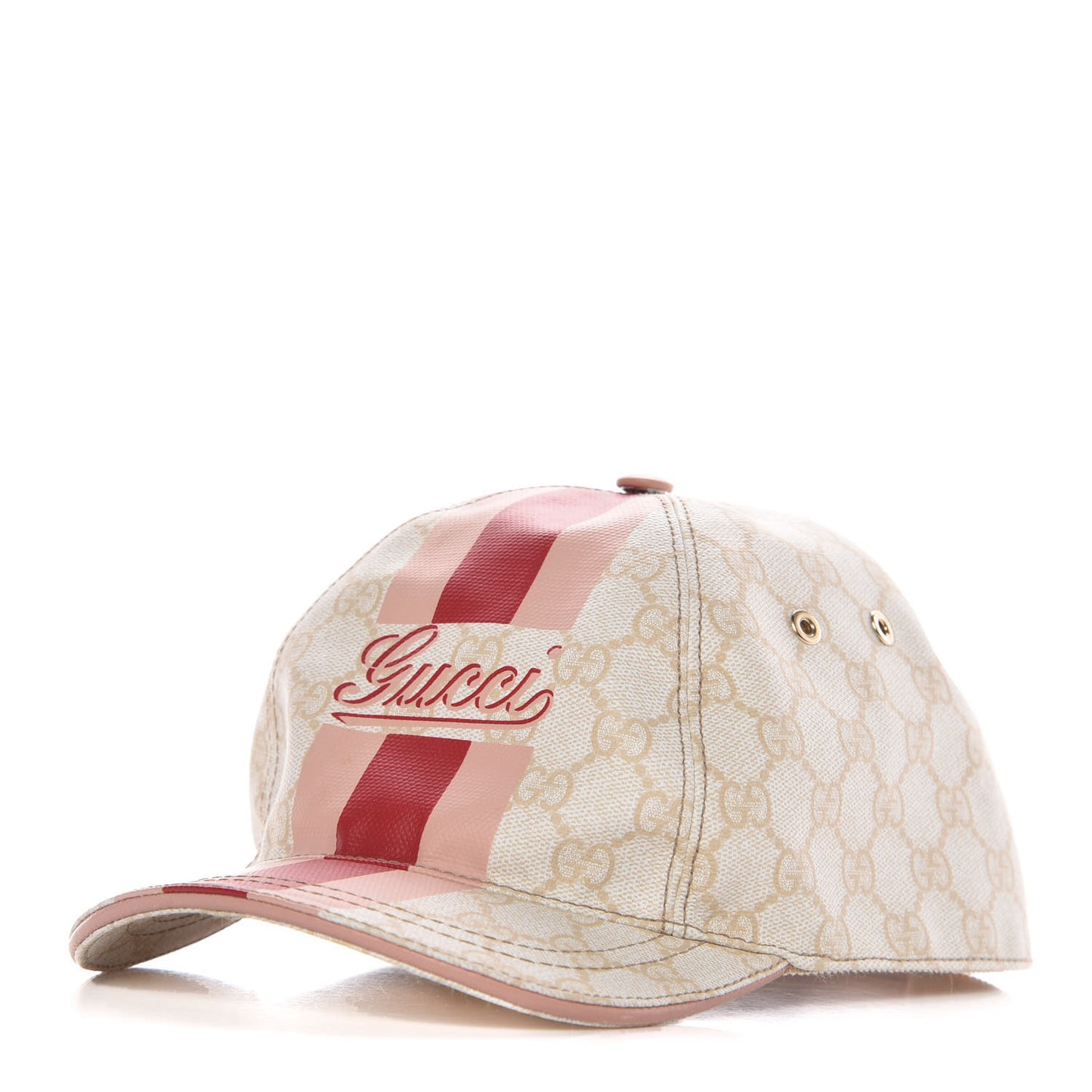 GG Supreme Monogram Baseball Hat L Brown