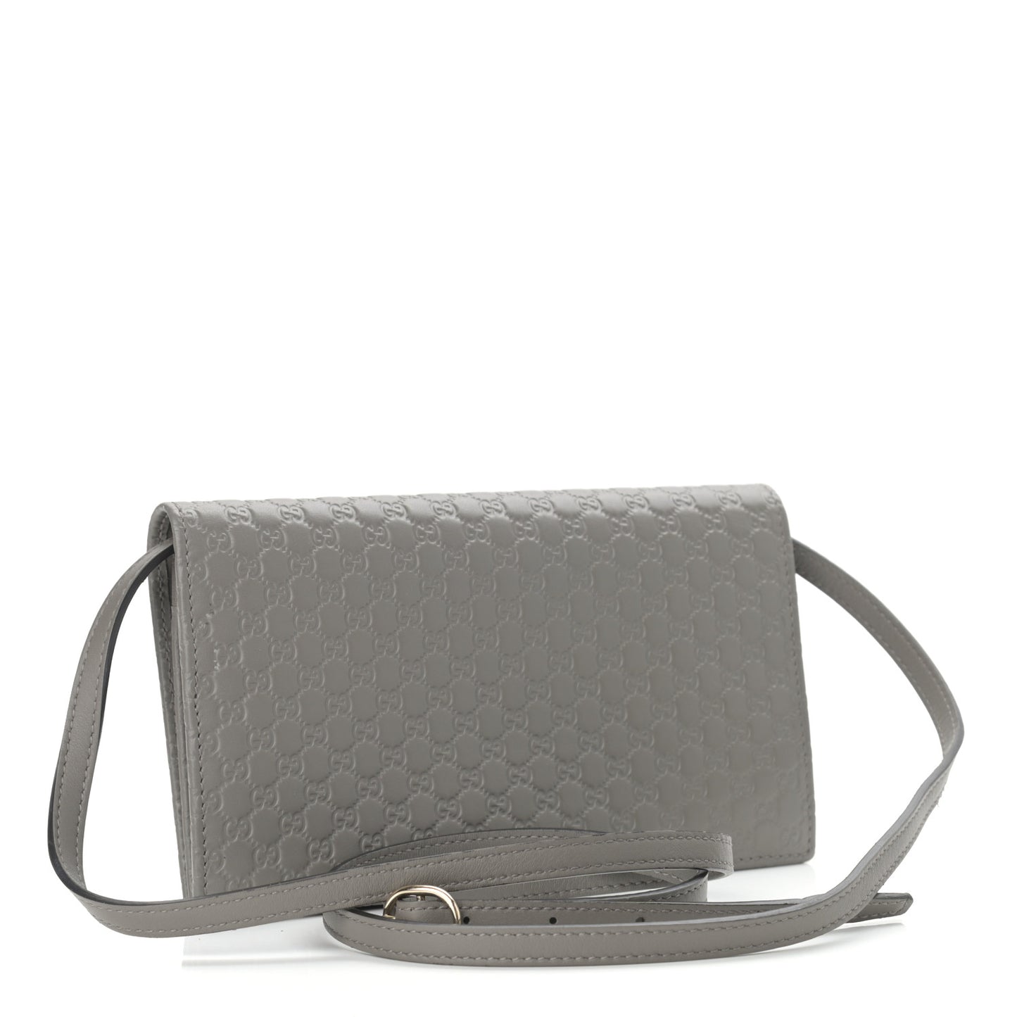 Soft Microguccissima Crossbody Wallet Loess