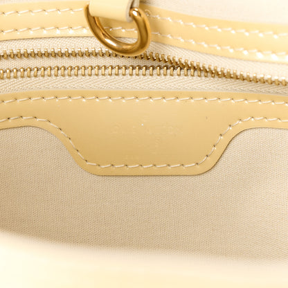 Louis Vuitton Vernis Wilshire PM Blanc Corail 7 of 16