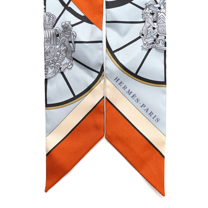 Hermes Silk Springs Springs Bague Twilly Ciel Creme Caramel 2 of 4