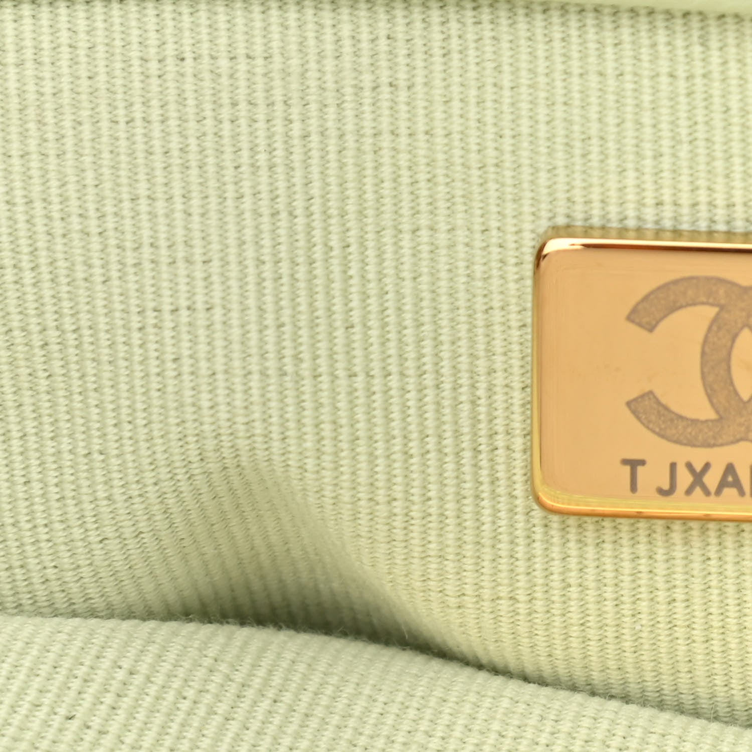 Chanel Goatskin Quilted Medium Chanel 19 Flap Light Green 7 of 11