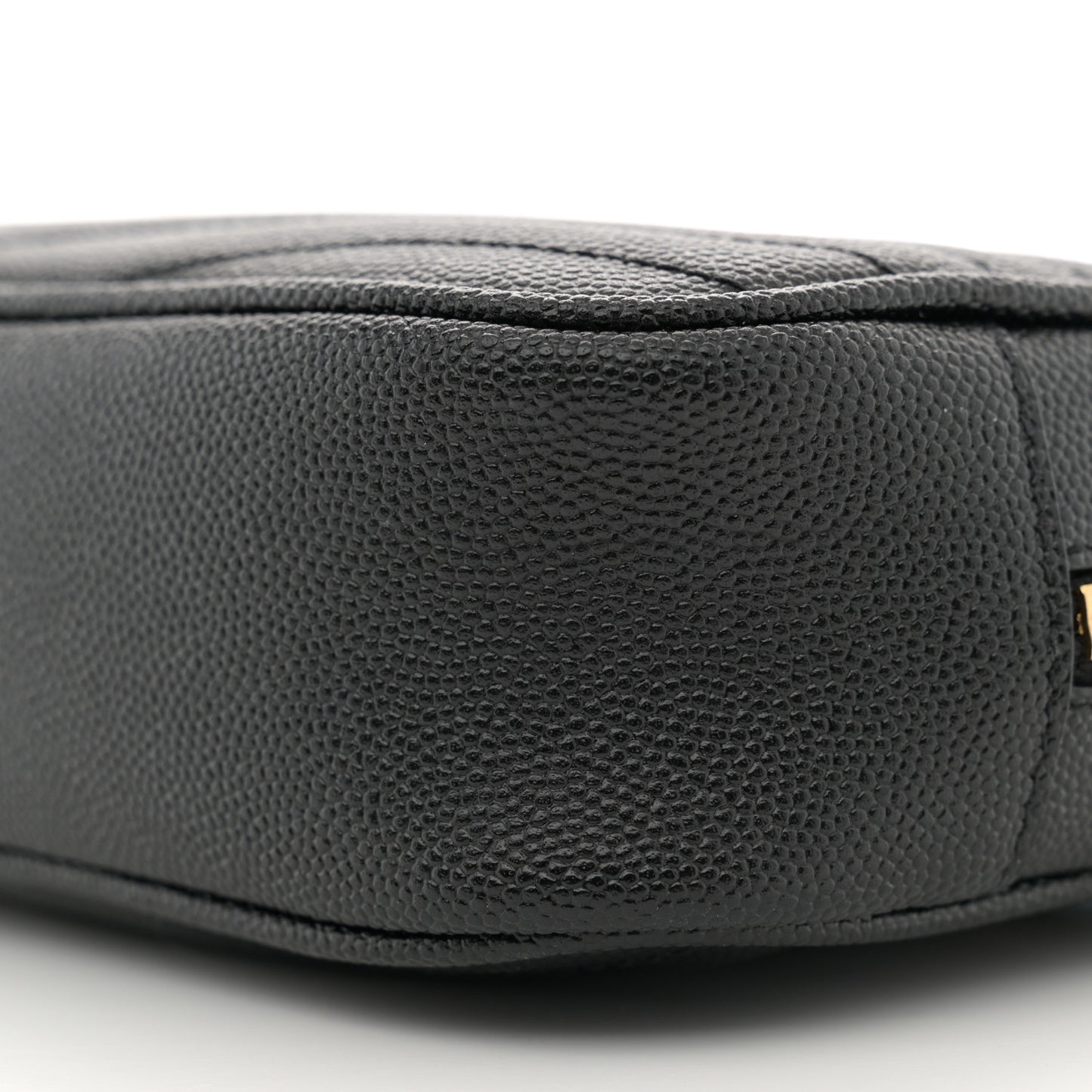 Grain De Poudre Matelasse Monogram Mini Lou Camera Bag Black