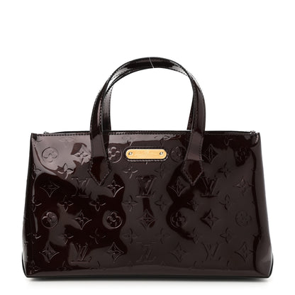 Louis Vuitton Vernis Wilshire PM Amarante 1 of 10