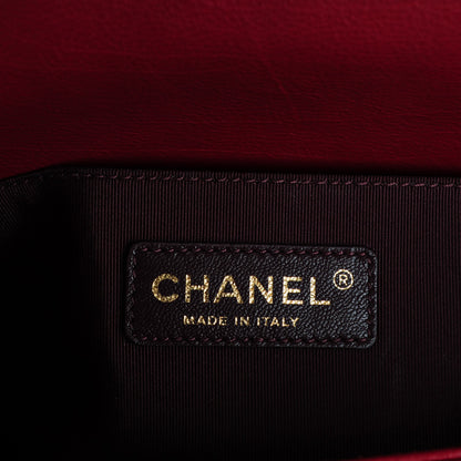 Chanel Goat Hair Small Boy Flap Red 7 of 8