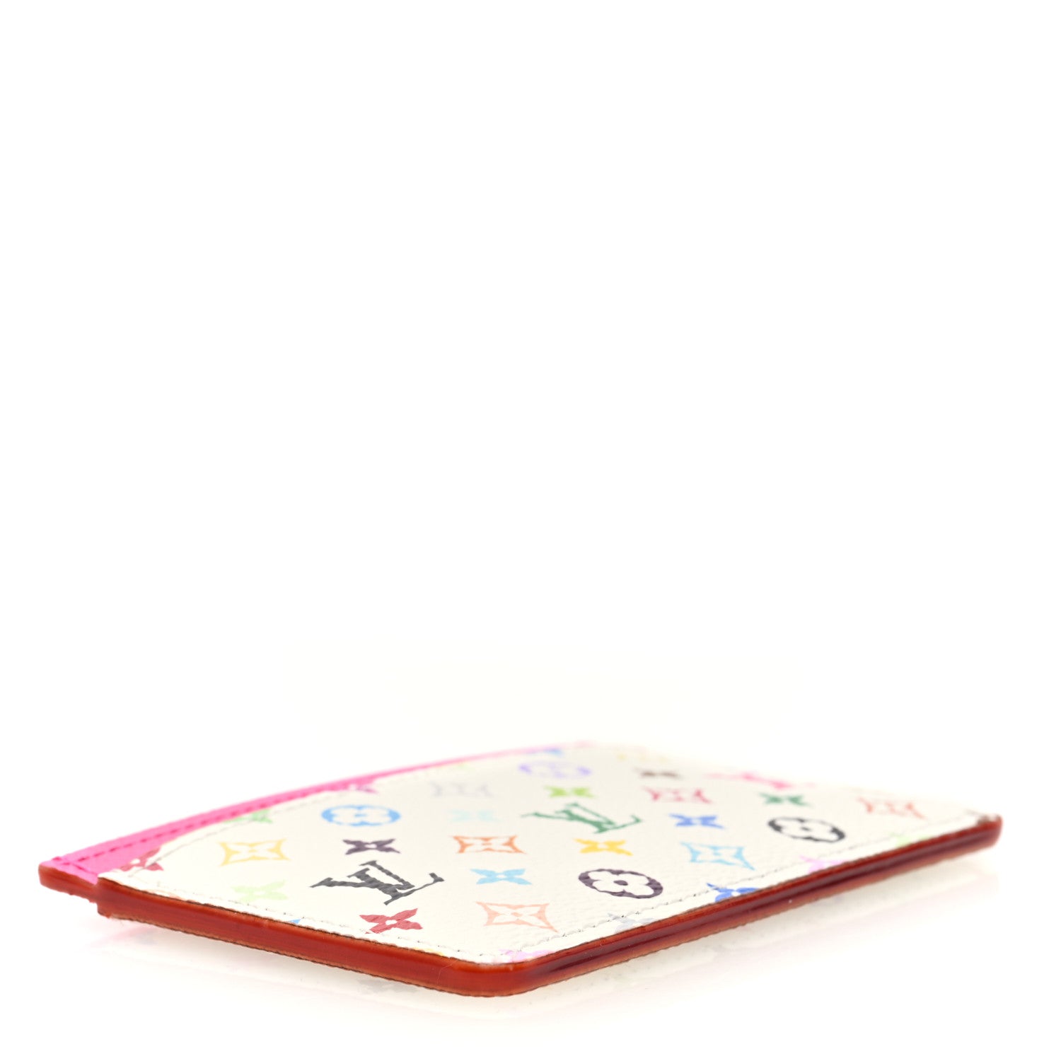Louis Vuitton LV X TM Monogram Multicolor Card Holder Kawaii Pink 4 of 7