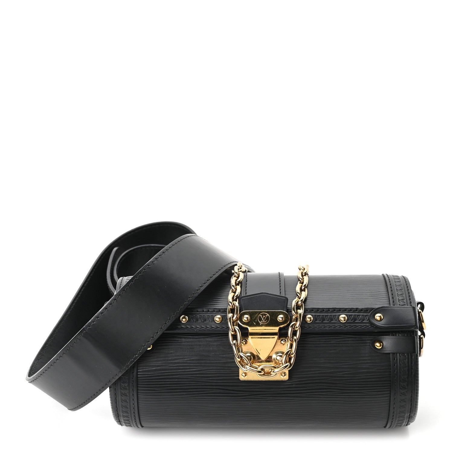 Louis Vuitton Epi Papillon Trunk Black 1 of 9