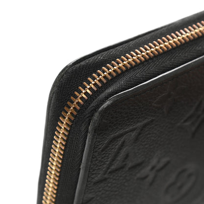 Louis Vuitton Empreinte Zippy Wallet Black 8 of 13