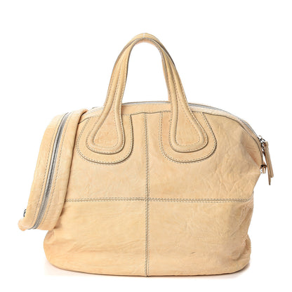 Givenchy Wrinkled Lambskin Medium Nightingale Beige 1 of 13