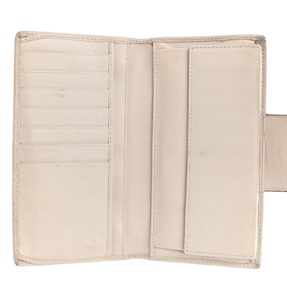 Gucci Guccissima Ladies Web Long Wallet Off White 5 of 9
