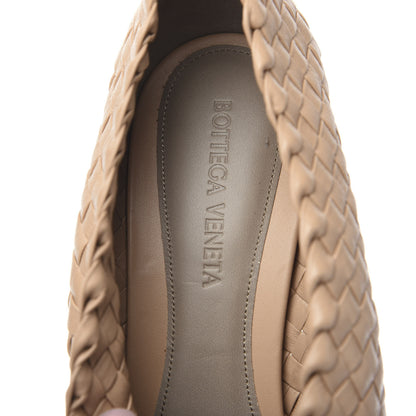 Bottega Veneta Nappa Intrecciato Almond Pumps 38 Cipria 7 of 8