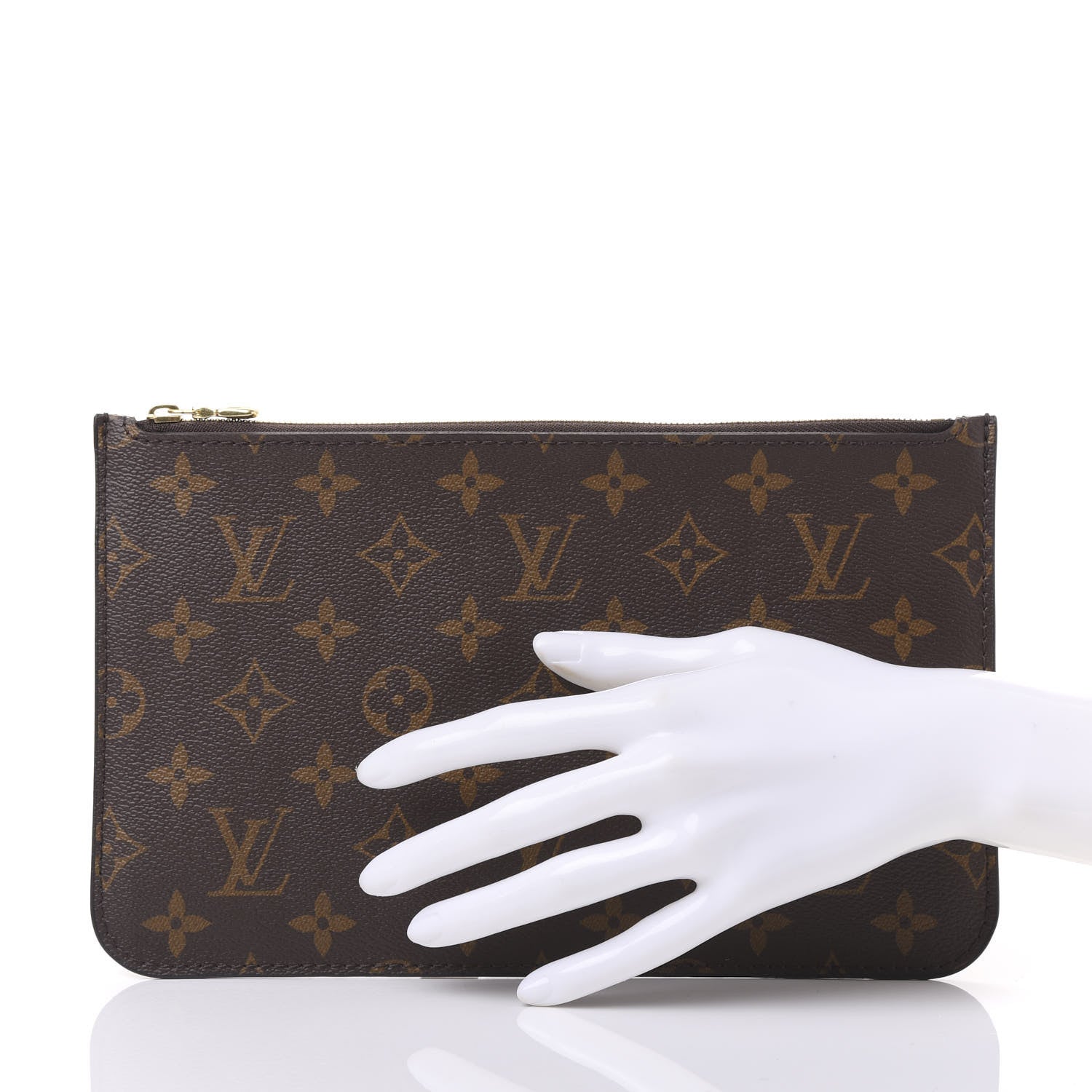 Louis Vuitton Monogram Neverfull MM GM Pochette 2 of 10