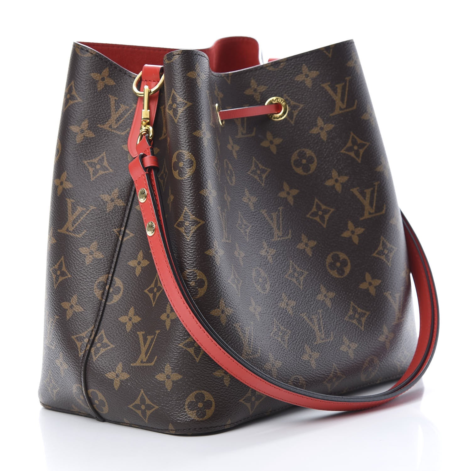 Louis Vuitton Monogram Neonoe MM Coquelicot 3 of 12