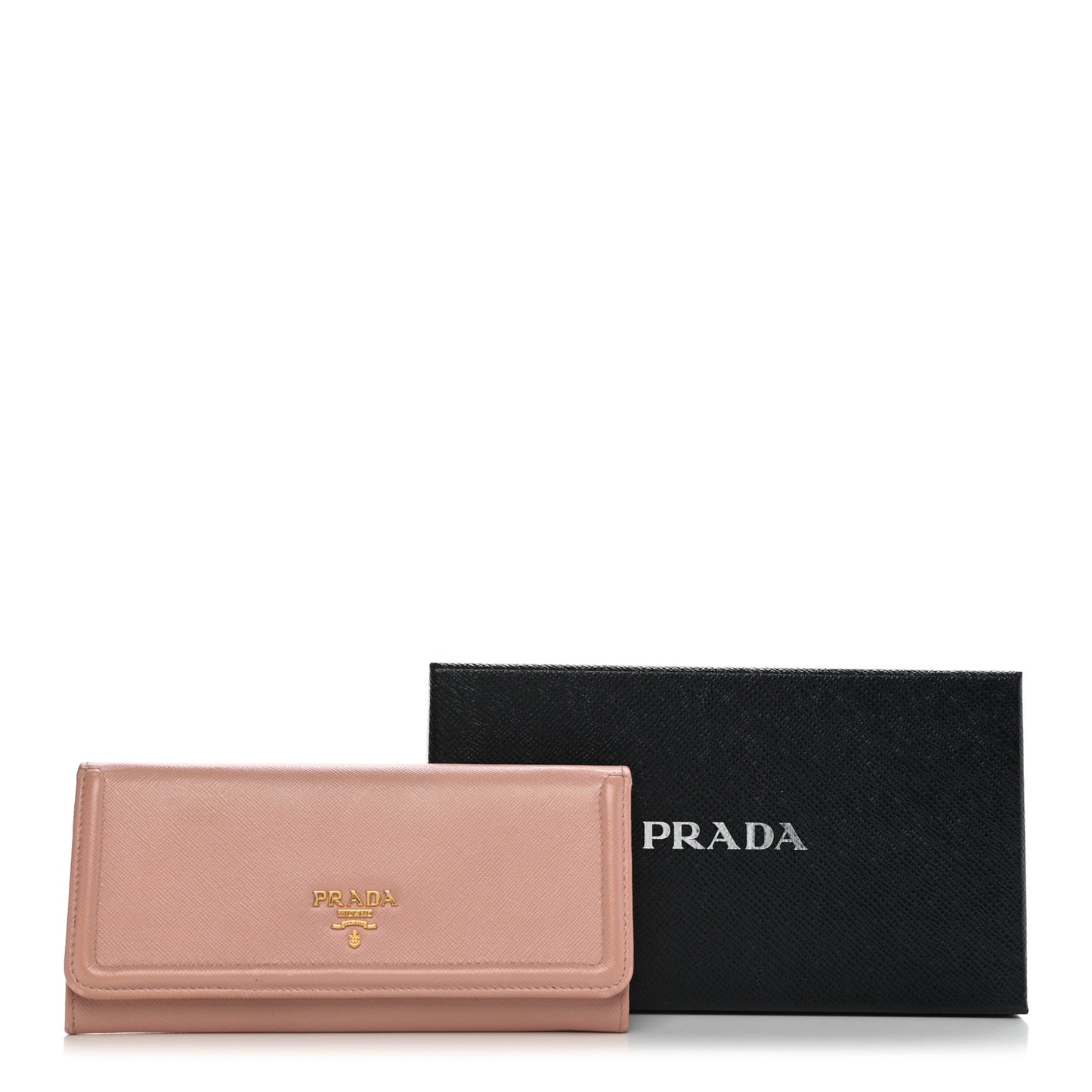 Saffiano Metal Frame Continental Flap Wallet Orchidea