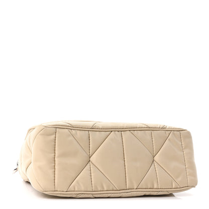 Prada Re-Nylon Quilted Padded Flap Shoulder Bag Deserto 4 of 10