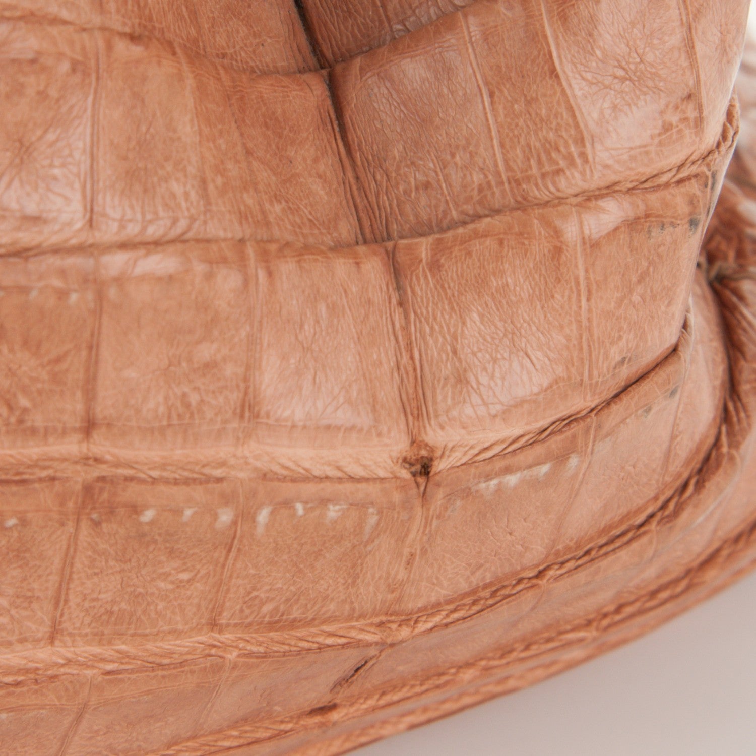 Nancy Gonzalez Crocodile Leaf Frame Bag Brown 8 of 8