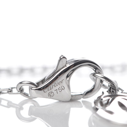 Cartier 18K White Gold Diamond SM D'Amour Bracelet 4 of 4