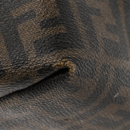 Fendi Zucca Spalmati Medium Roll Tote Tobacco Moro 15 of 17