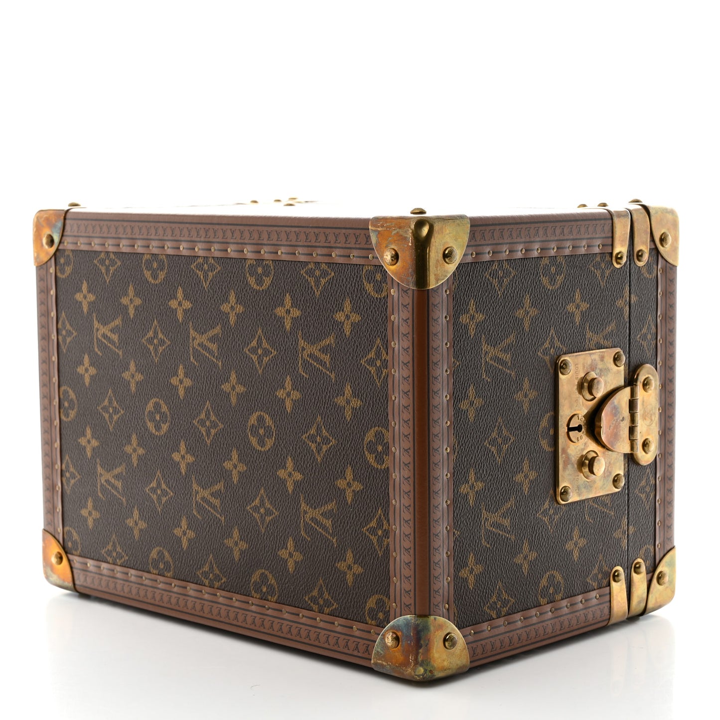 Monogram Boite Flacons Beauty Train Trunk Case