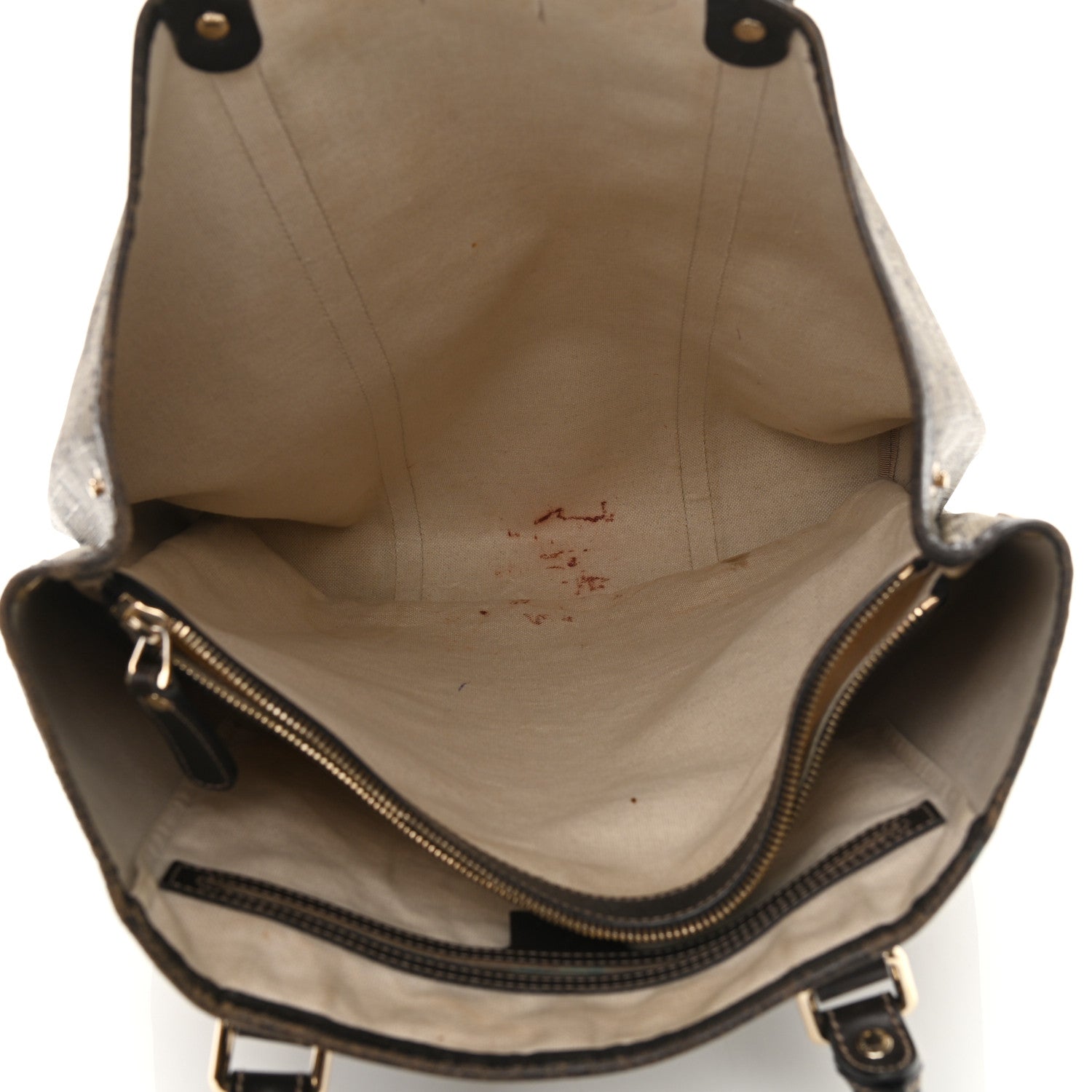 Gucci GG Plus Monogram Joy Vertical Tote Dark Brown 5 of 17
