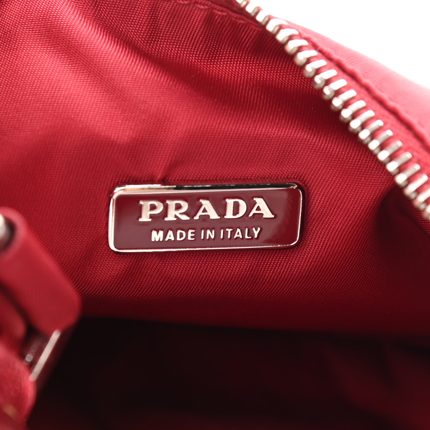 Prada Tessuto Nylon Sport Shoulder Bag Rosso 5 of 10