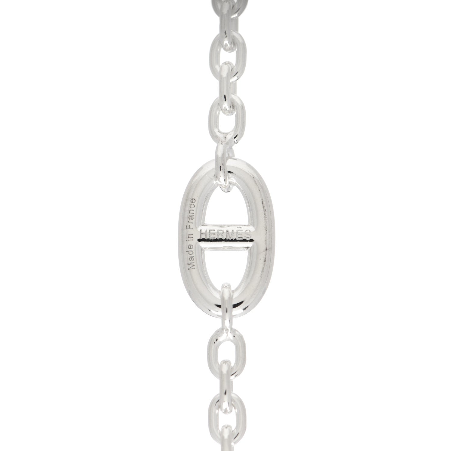 Hermes Sterling Silver Farandole Bracelet 3 of 4